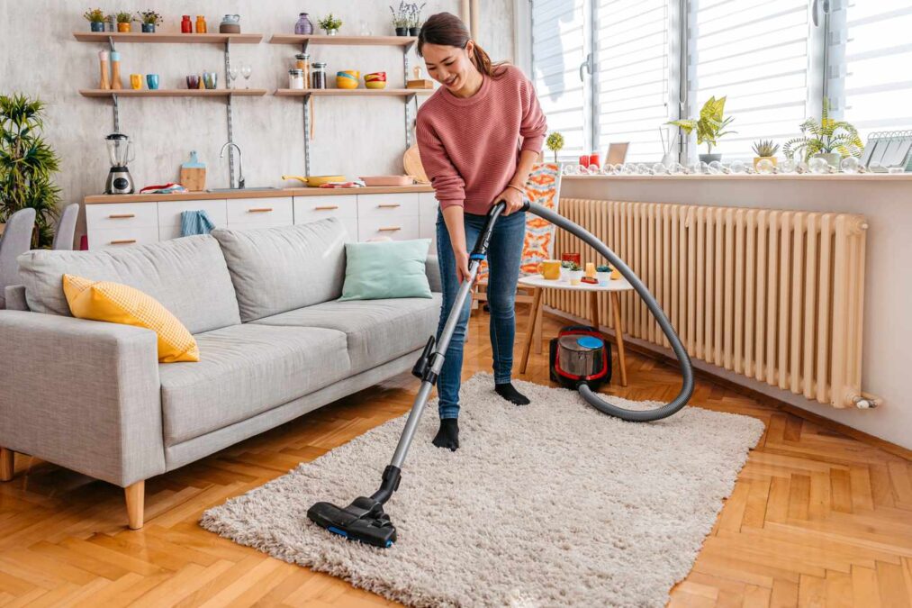 how to clean a rug