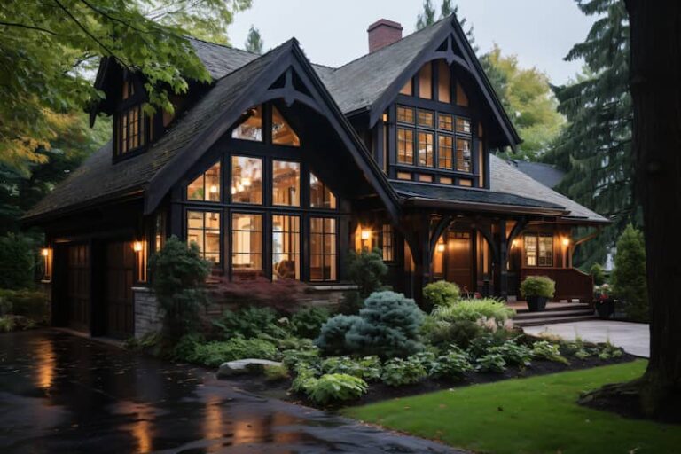 tudor style home