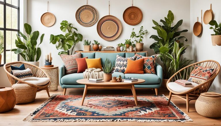 boho living room