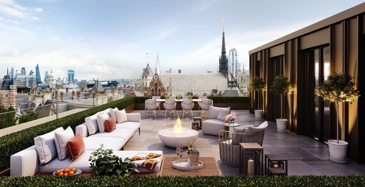 penthouses in london