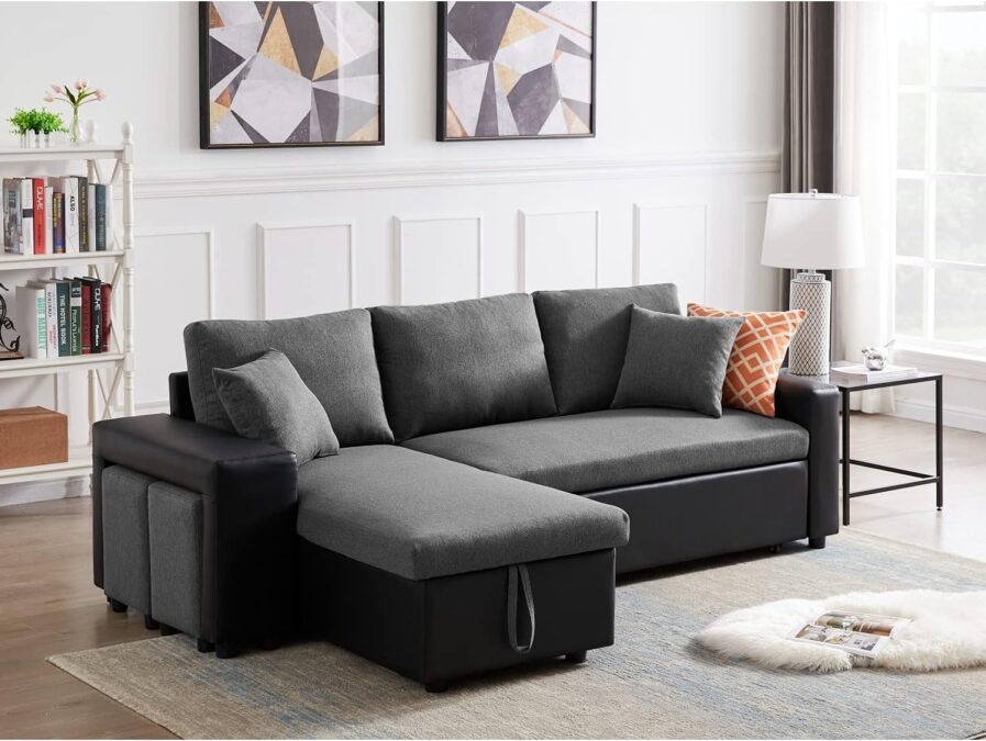 sectional sofa bed